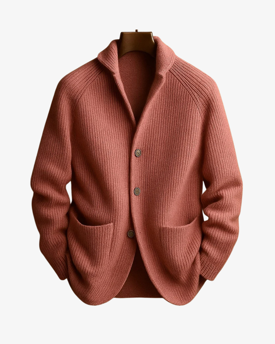 Lawrence | Cardigan en maille sur mesure boutonné