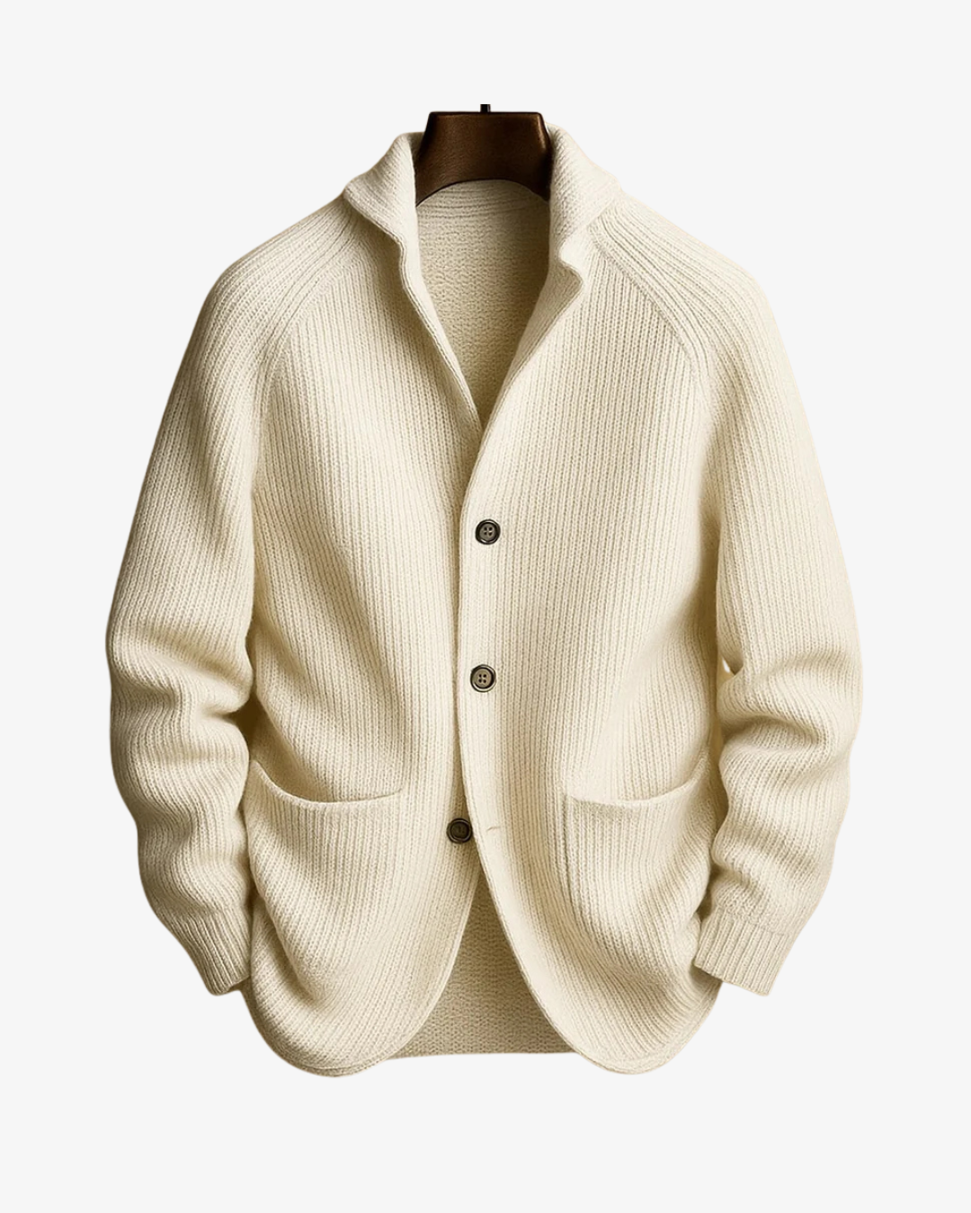 Lawrence | Cardigan en maille sur mesure boutonné
