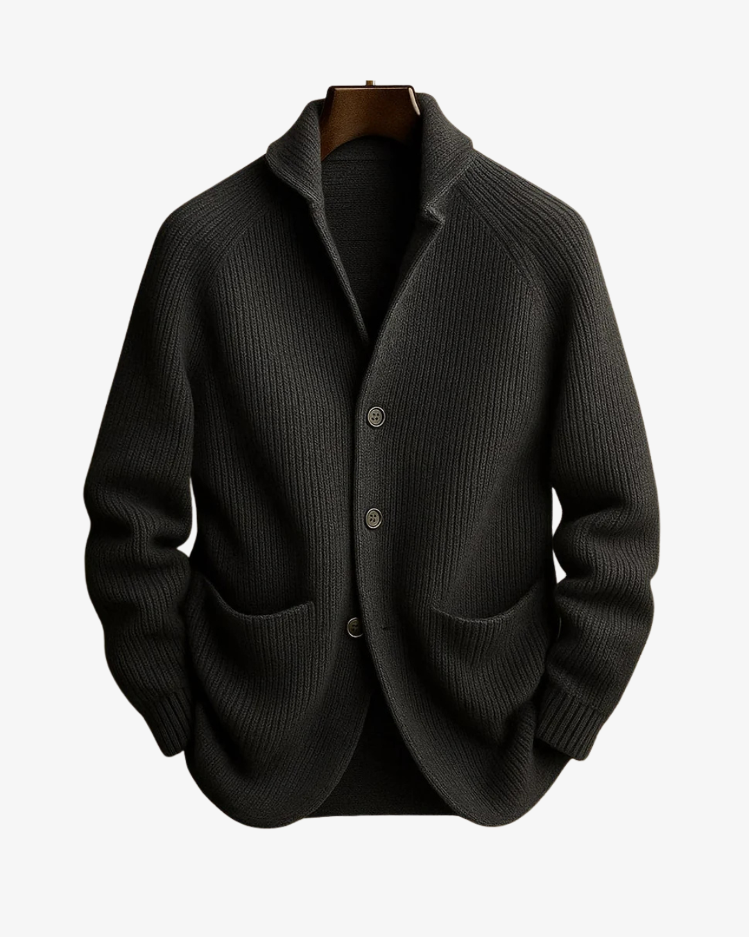Lawrence | Cardigan en maille sur mesure boutonné