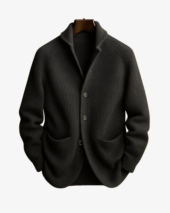 Lawrence | Cardigan en maille sur mesure boutonné