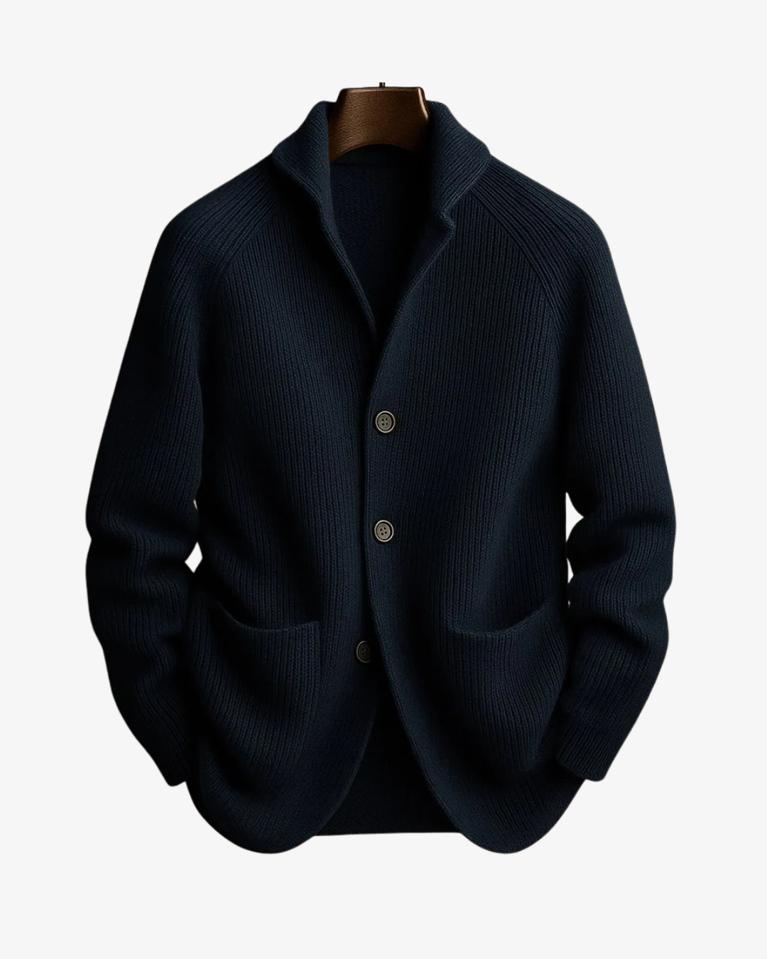 Lawrence | Cardigan en maille sur mesure boutonné