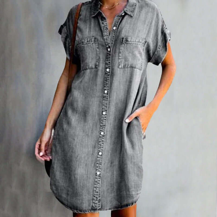 Malou - Denim Kleid