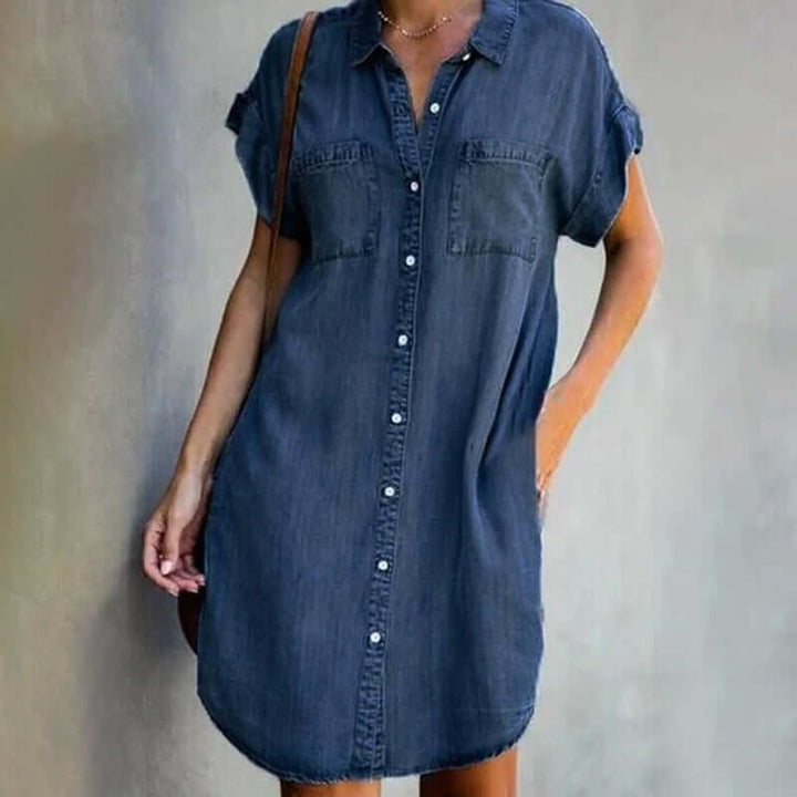 Malou - Denim Kleid