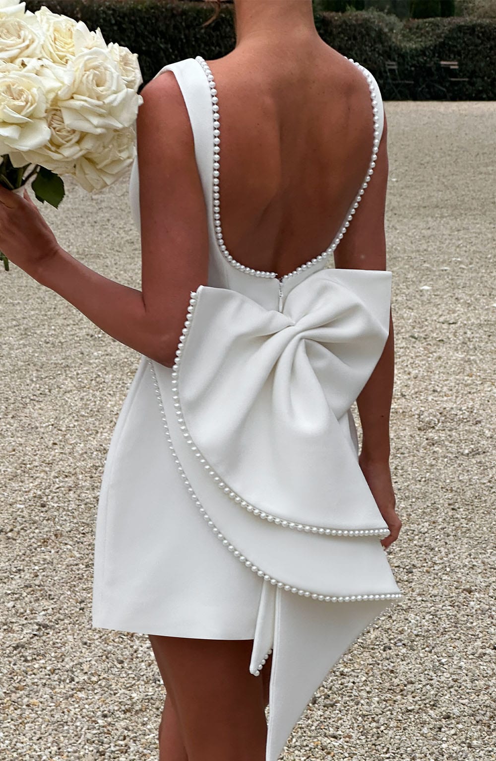 Damen Hochzeitsgast Mini Kleid | Ärmellos