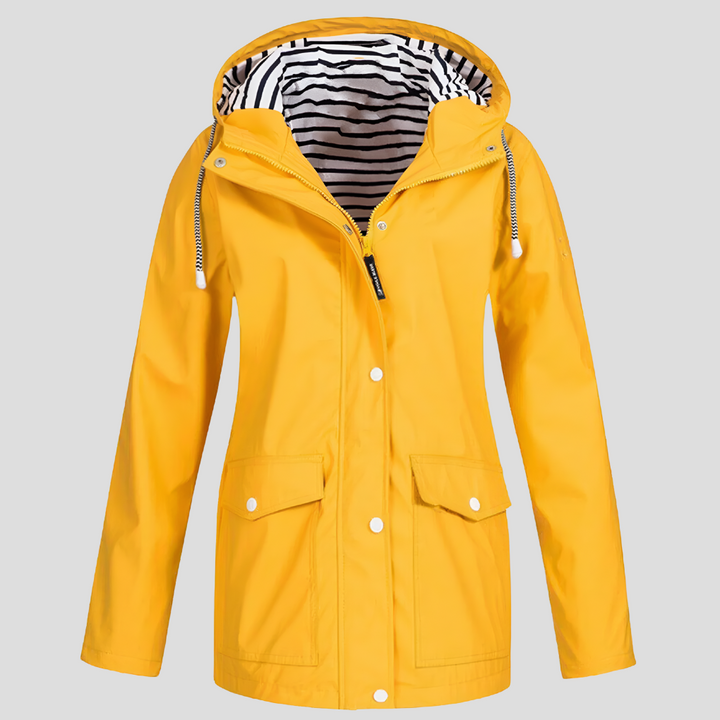 Wasserdichte und winddichte Damenjacke