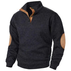 Herren V-Ausschnitt Sweatshirt für Outdoor- und Freizeitstil