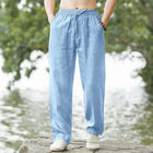 Leinen Strandhose für Herren