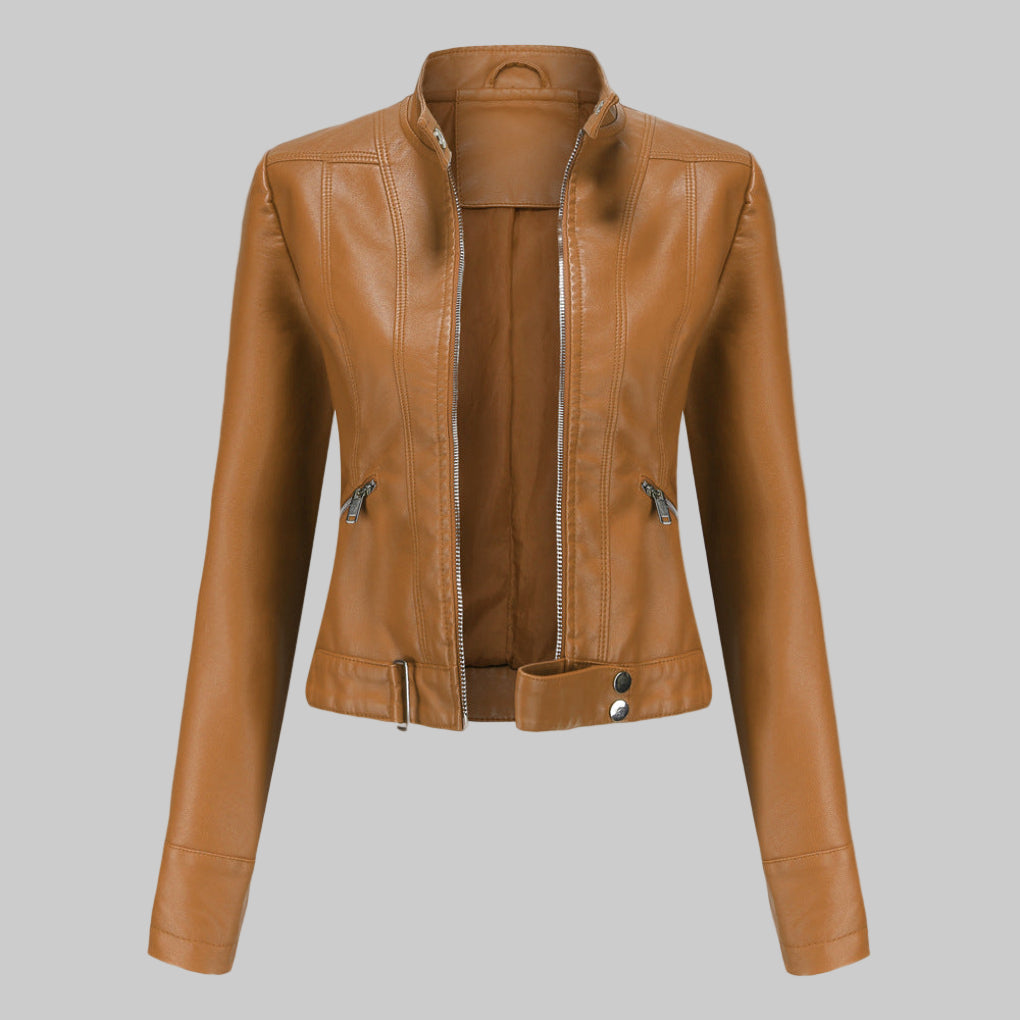 Damen Lederjacke – Elegante Oberbekleidung Statement