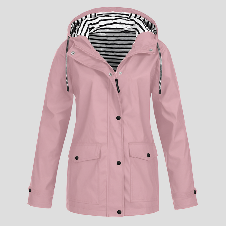 Wasserdichte und winddichte Damenjacke