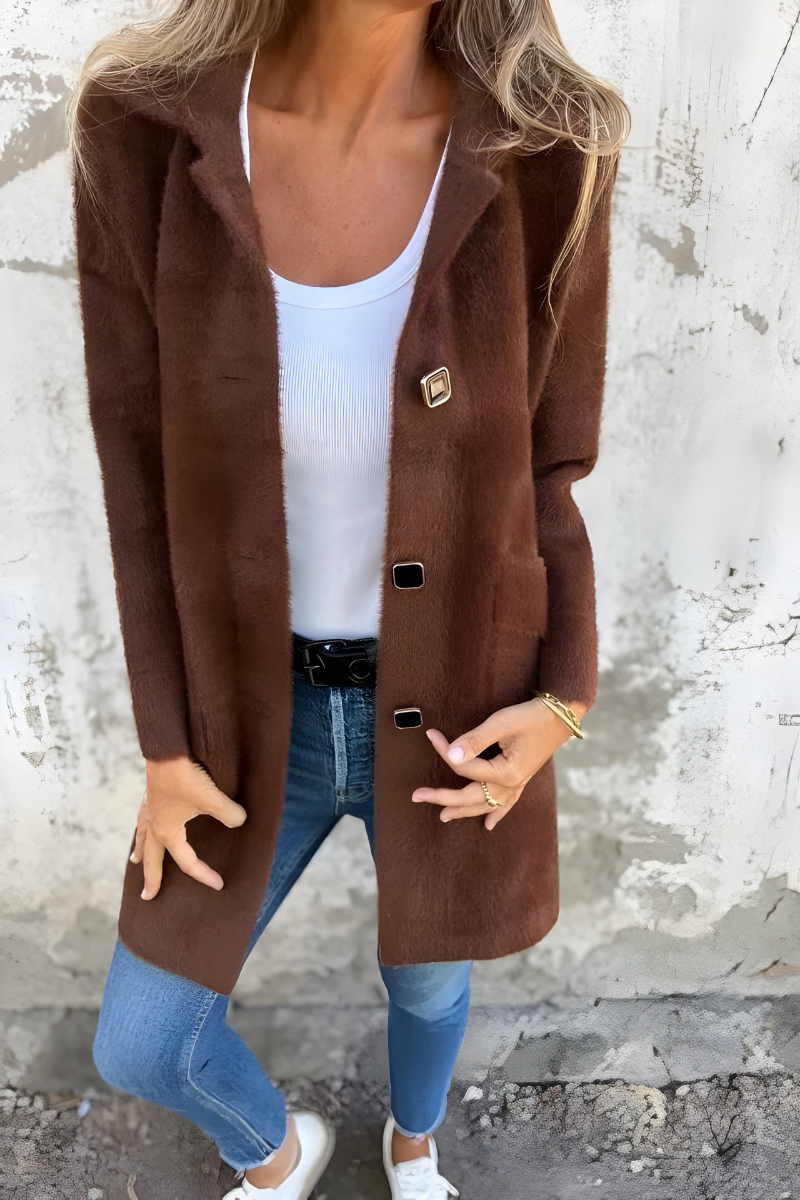 Clara | Warme Dicke Herbstjacke