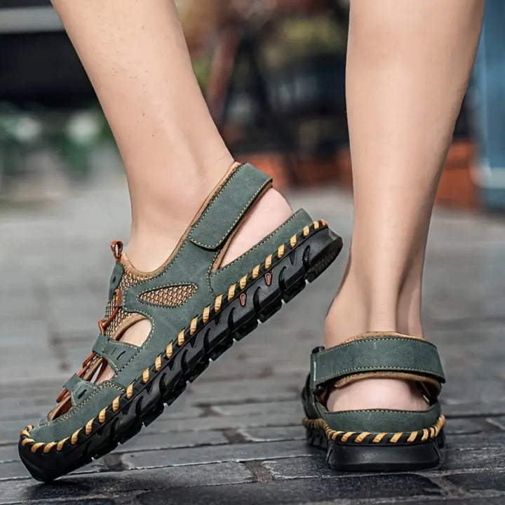 Orthopädische Sportsandalen Wasserdicht - Bequeme Wandersandalen mit Geschlossenem Zeh