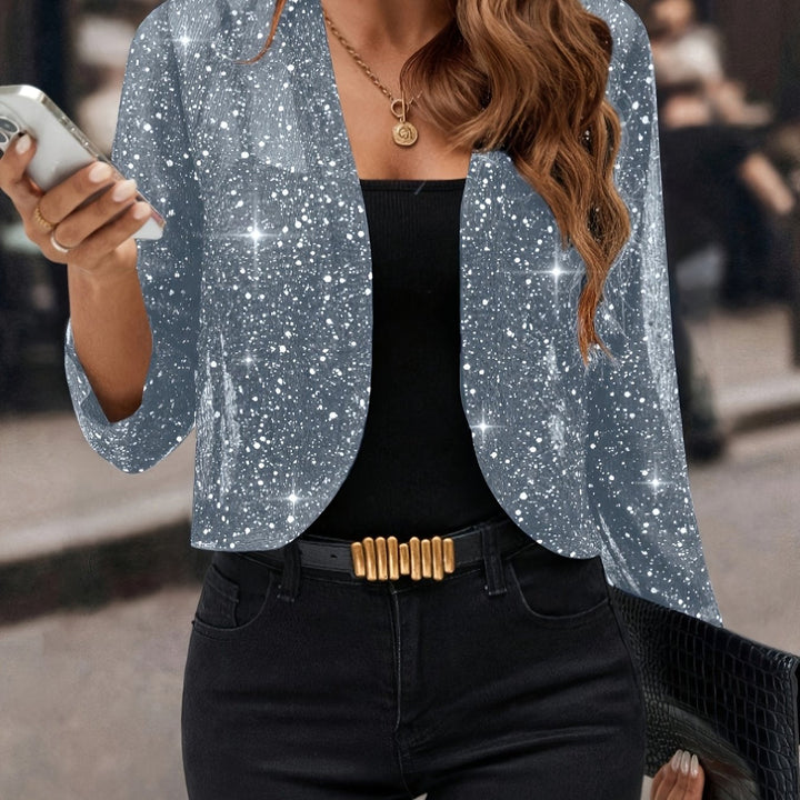 Elaine | Veste courte brillante