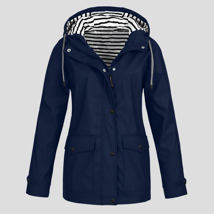 Wasserdichte und winddichte Damenjacke