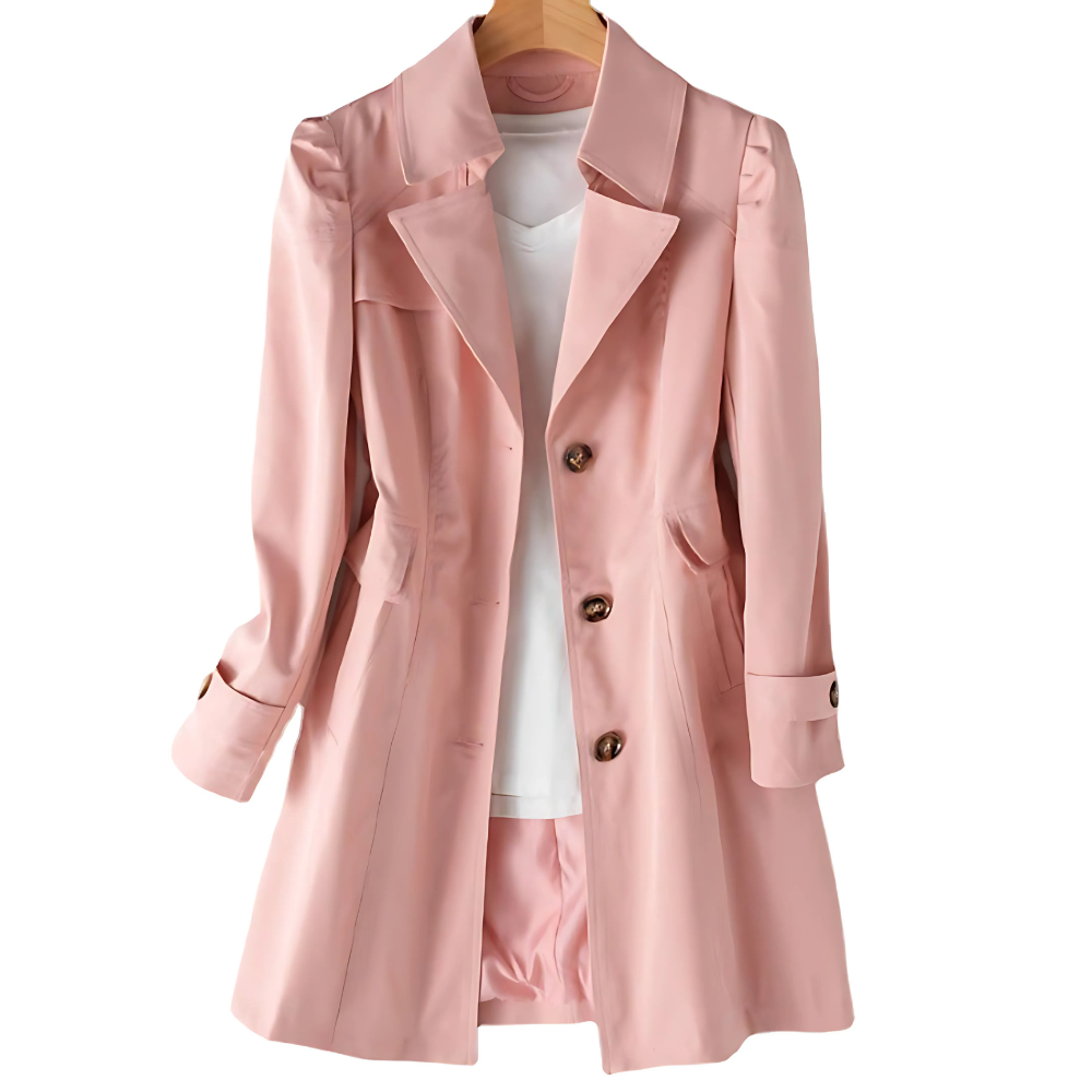 Damen Trenchcoat – Klassisches Design mit Eleganter Linienführung für Jeden Anlass