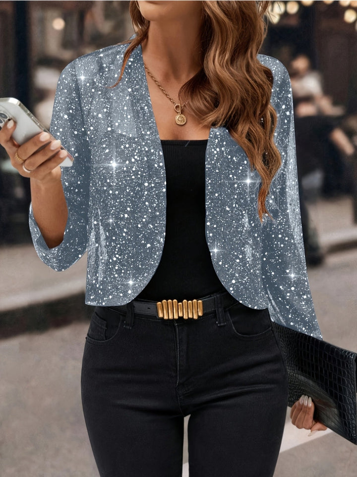 Elaine | Veste courte brillante