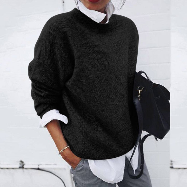 Hannah Luxe Kaschmirpullover | Damenpullover mit zeitlosem Design und ultimativen Komfort