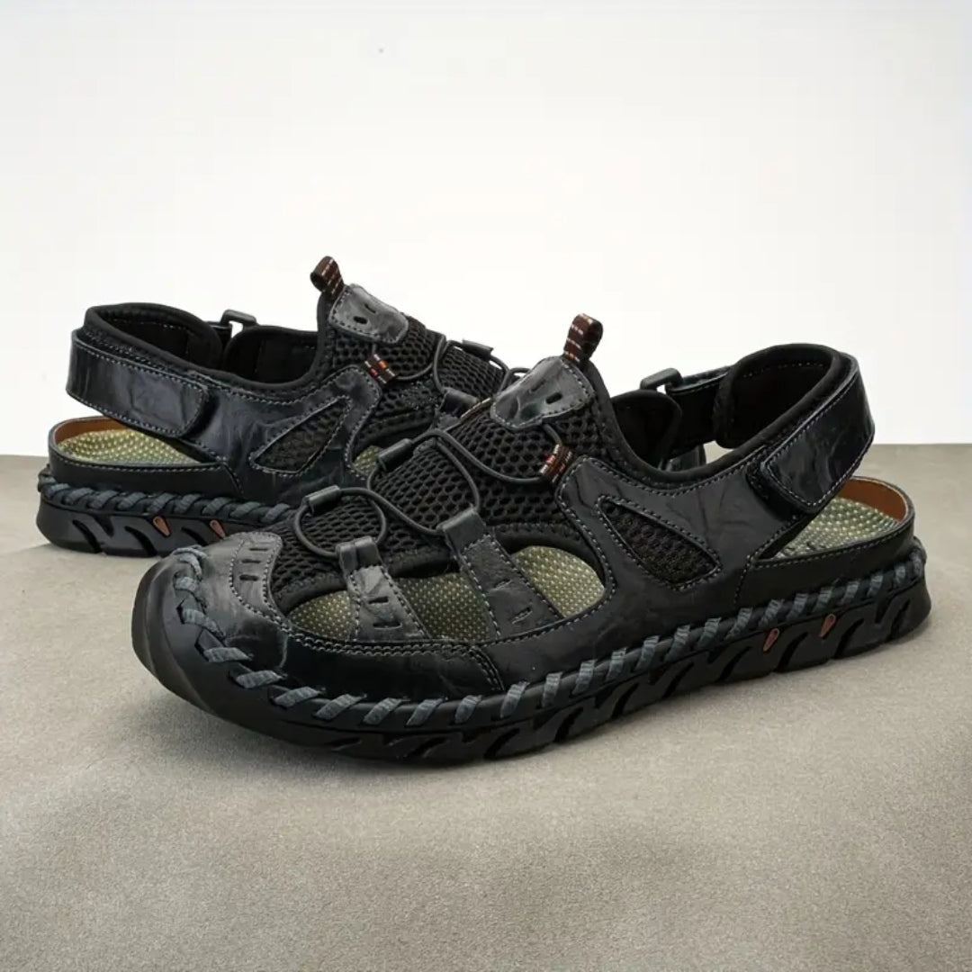 Orthopädische Sportsandalen Wasserdicht - Bequeme Wandersandalen mit Geschlossenem Zeh