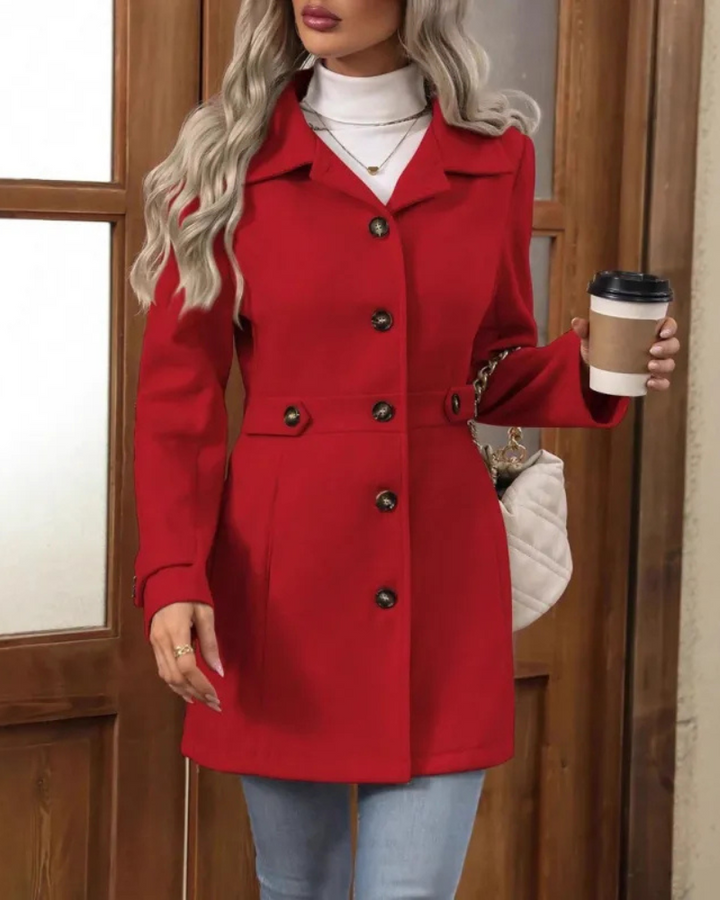 Elena | Eleganter Taillierter Mantel