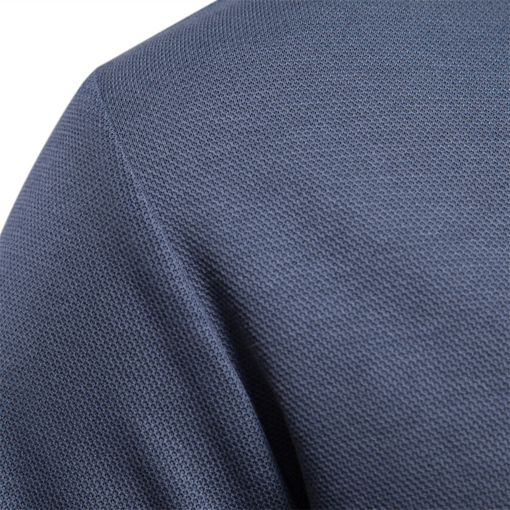 Casual Poloshirt Herren – Lange Ärmel - Stilvoll und Bequem