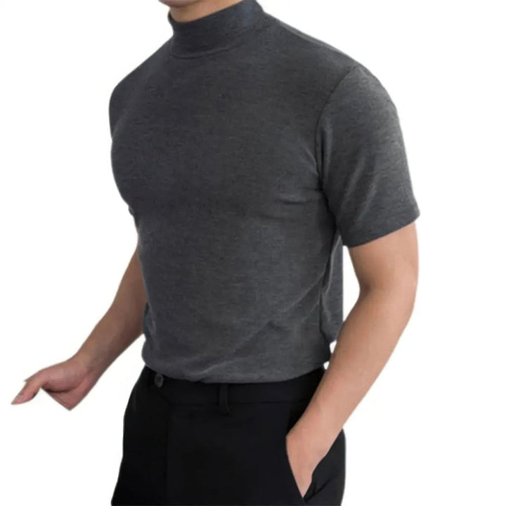 Atmungsaktives Herren-Turtleneck-Shirt