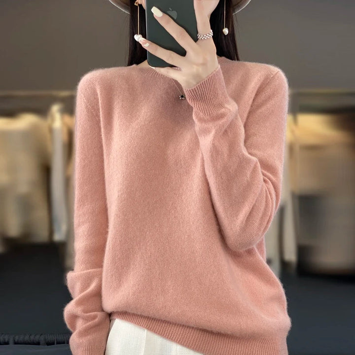 Pullover Damen - Kaschmir Strick Warmer Pullover