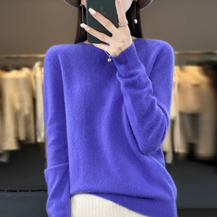 Pullover Damen - Kaschmir Strick Warmer Pullover