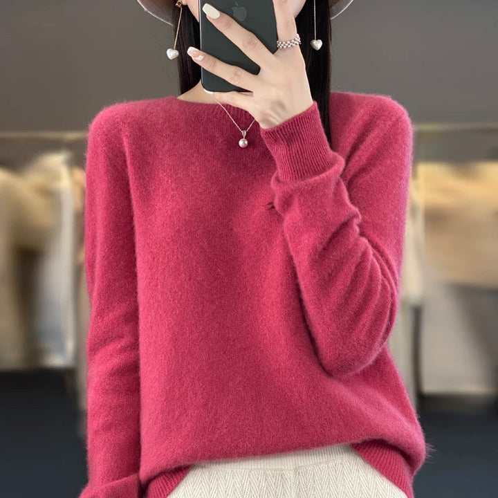 Pullover Damen - Kaschmir Strick Warmer Pullover