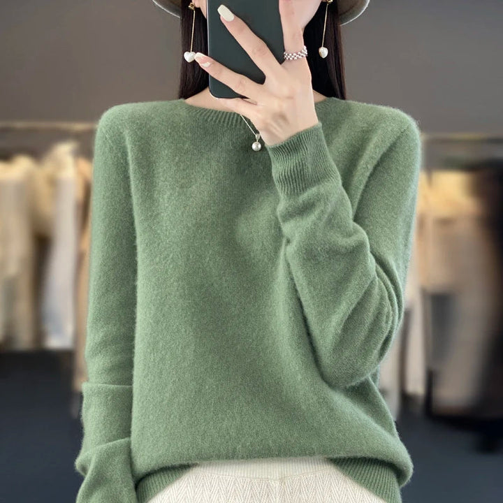 Pullover Damen - Kaschmir Strick Warmer Pullover