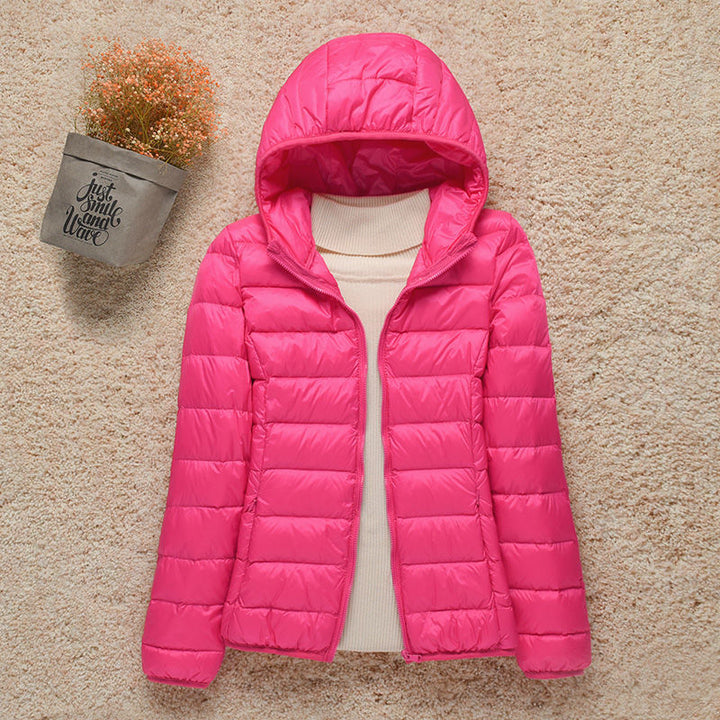 Josien | Damen Ultraleichte Gefütterte Jacke mit Leichter Isolation