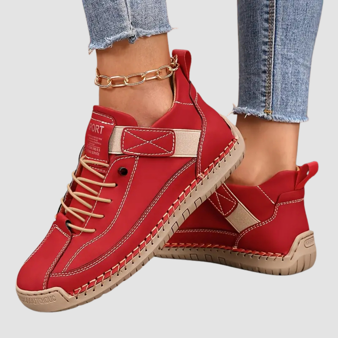 Marley Sneakers | Baskets confortables et légères en cuir respirant pour femme