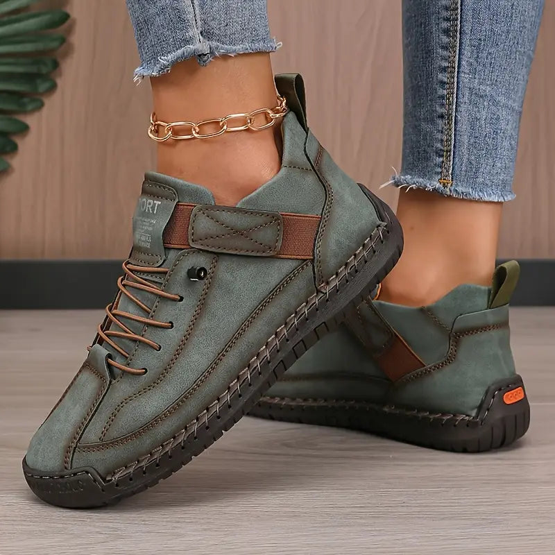 Marley Sneakers | Baskets confortables et légères en cuir respirant pour femme