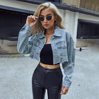 Kennedi | Veste courte boutonnée en coupe courte pour femmes