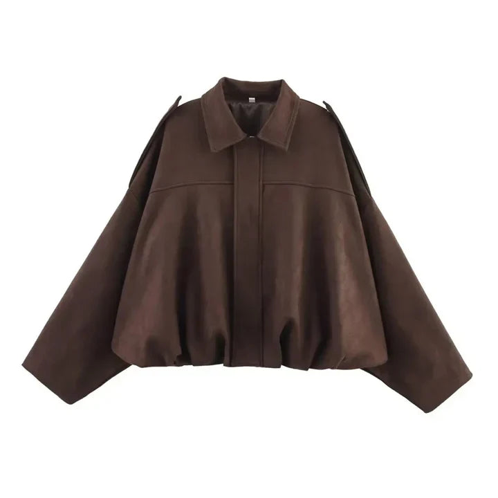 Wildlederjacke Damen | Wasserabweisend &amp; Atmungsaktiv