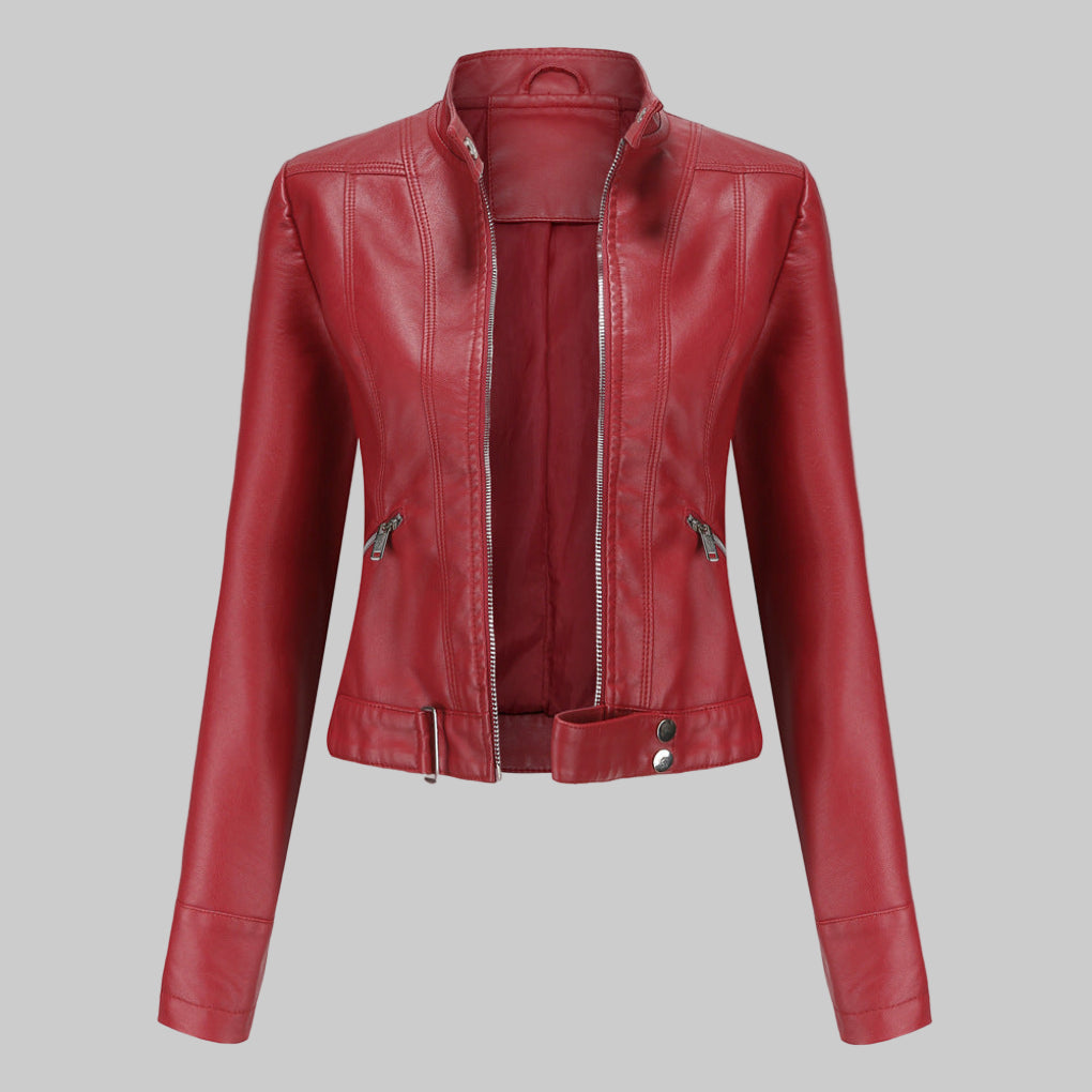 Damen Lederjacke – Elegante Oberbekleidung Statement