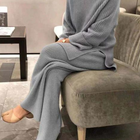 Samantha - Ensemble tendance pull et pantalon en maille