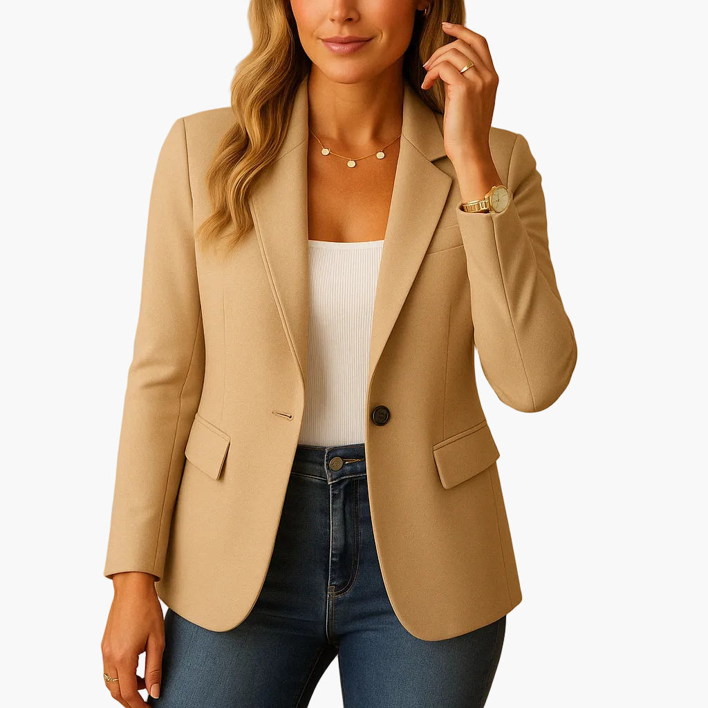 Damen Arbeitsjacke – Modern, Figurbetont, Vielseitig für Büro &amp; Freizeit