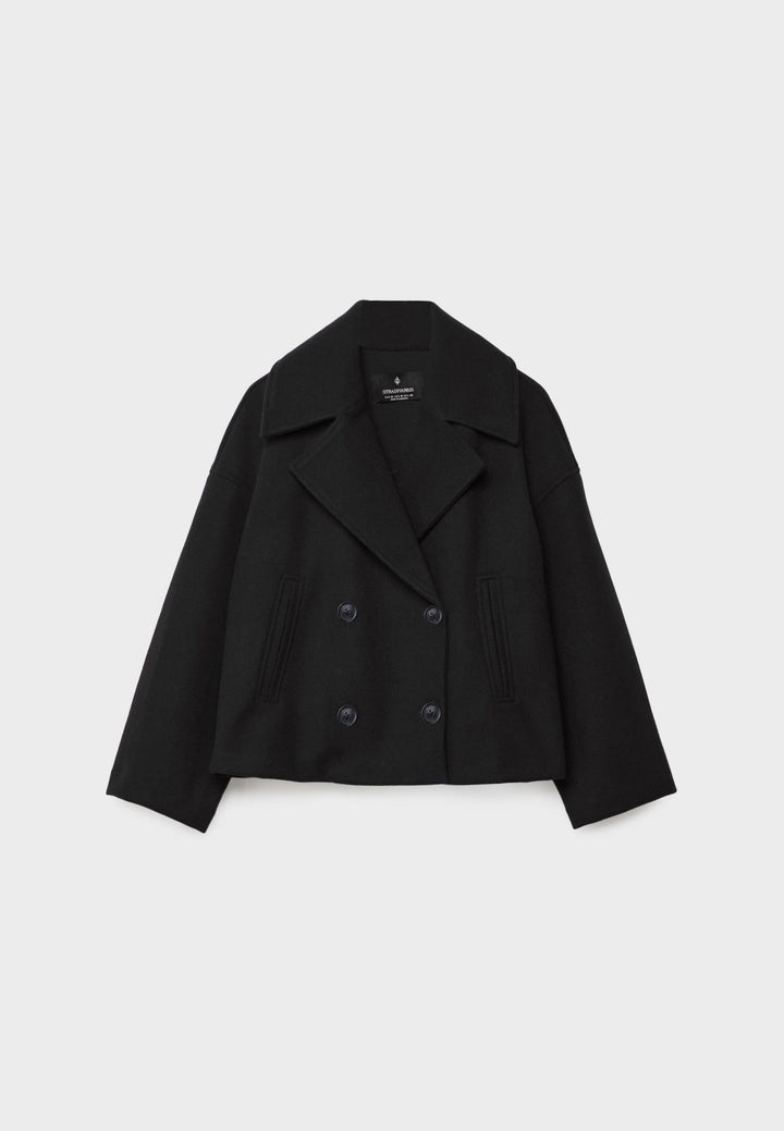 Mantel Damen - Kurzer Doppelt-gefütterter Mantel