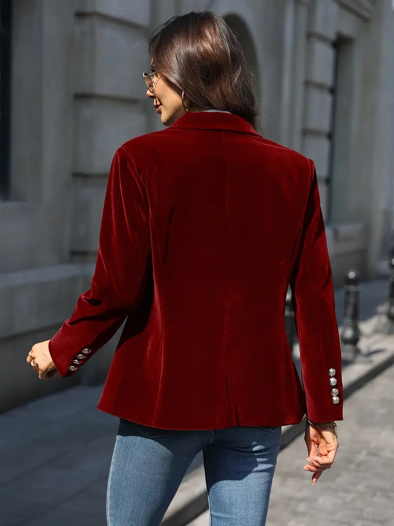 Blazer für Frauen | Ein-Knopf Maßgeschneidert