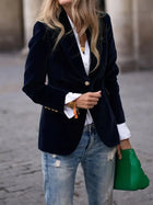 Blazer für Frauen | Ein-Knopf Maßgeschneidert