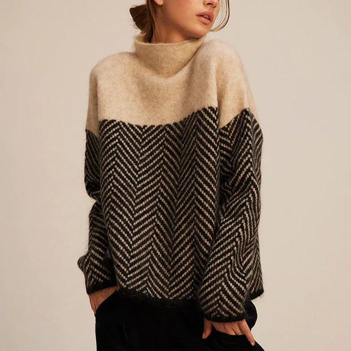 Pull à col montant pour femme | Idéal pour les jours frais