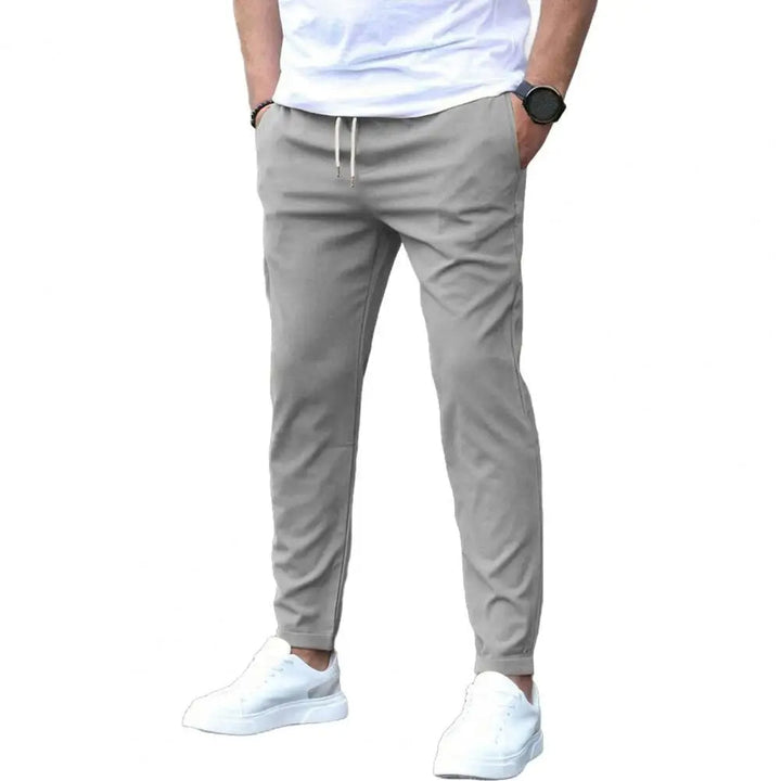 Herren Jogginghose mit Seitentaschen und Elastischem Bund