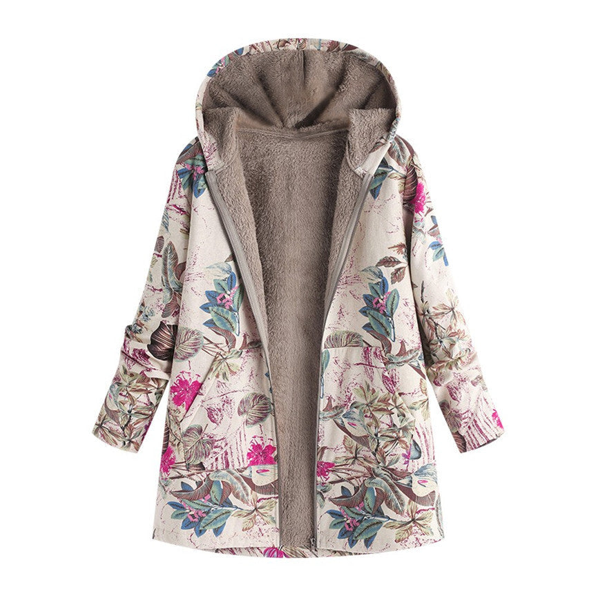 Damen Übergangsjacke mit Taschen an der Vorderseite