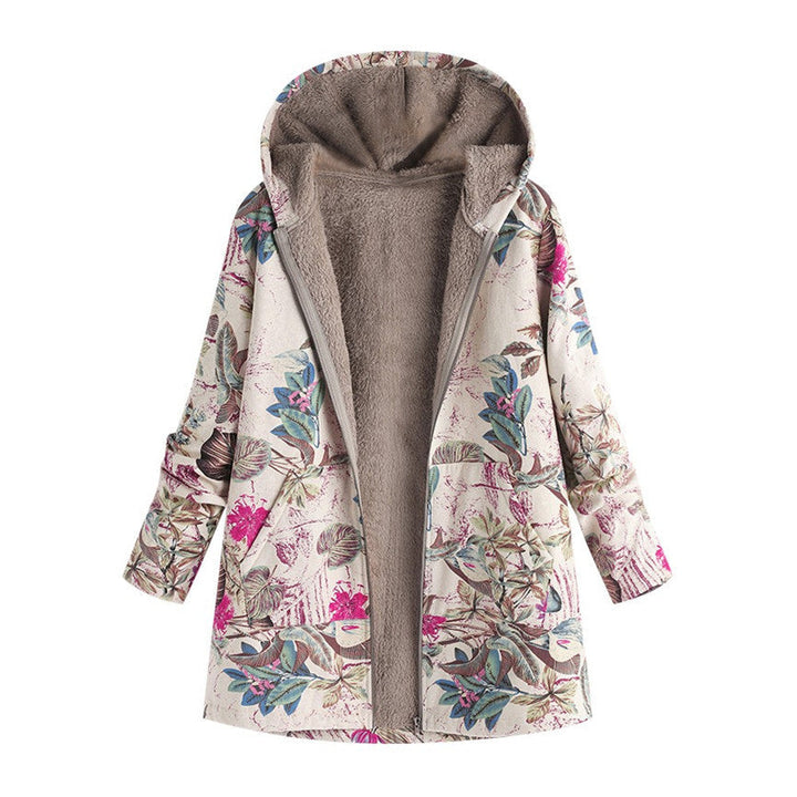 Damen Übergangsjacke mit Taschen an der Vorderseite