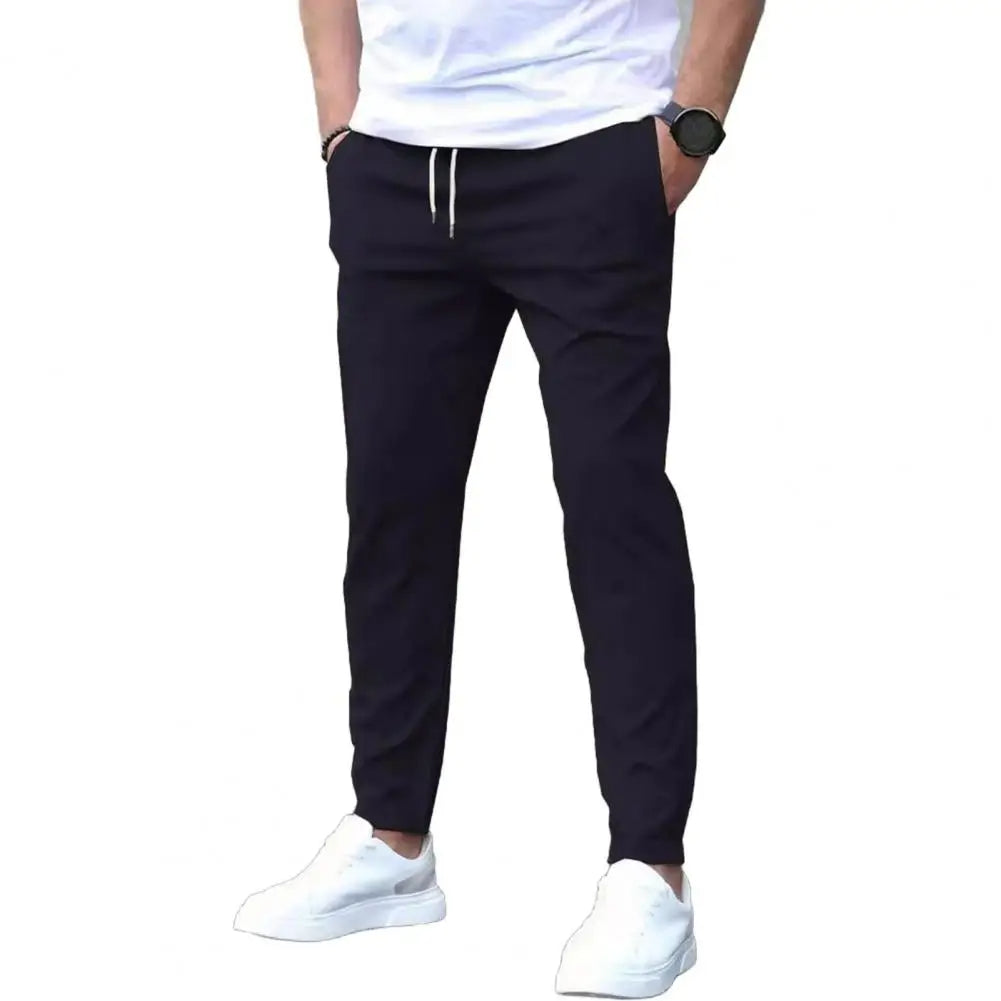Herren Jogginghose mit Seitentaschen und Elastischem Bund