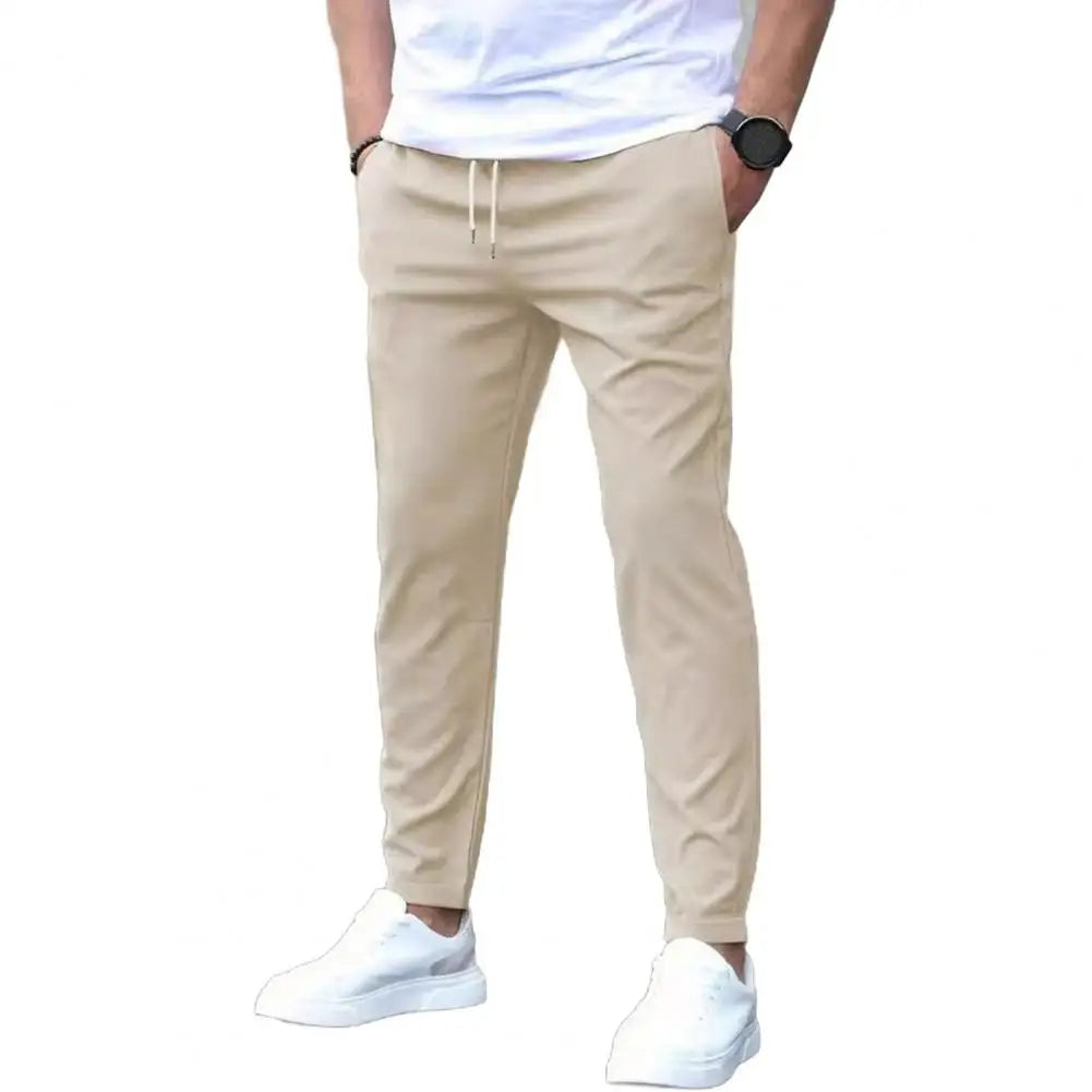 Herren Jogginghose mit Seitentaschen und Elastischem Bund
