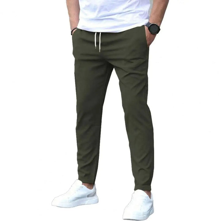 Herren Jogginghose mit Seitentaschen und Elastischem Bund