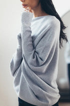 Céline - Asymmetrischer Drapierter Pullover