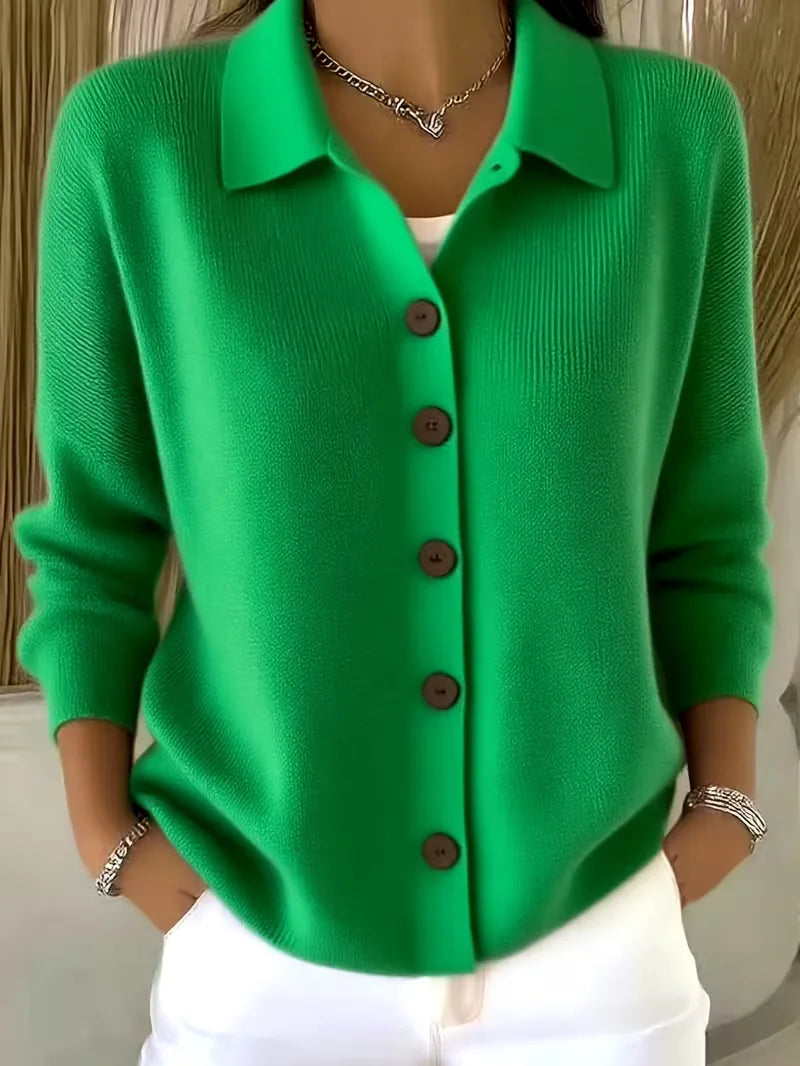 Cardigan mit V-Ausschnitt