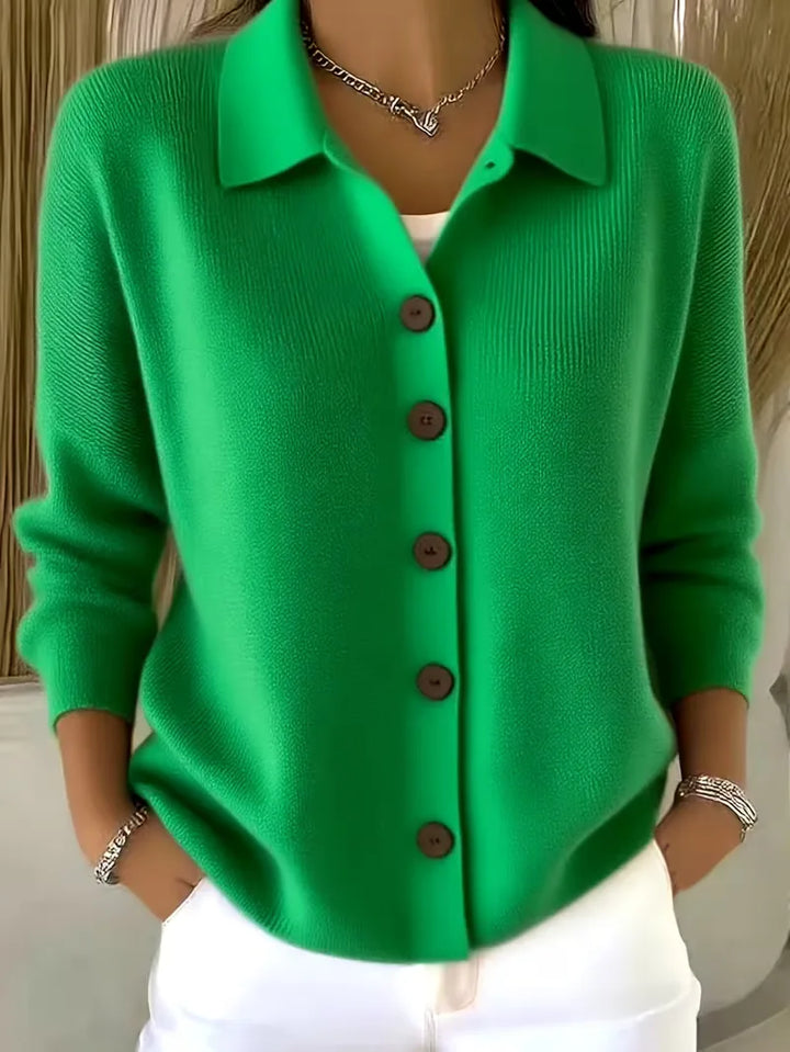 Cardigan mit V-Ausschnitt