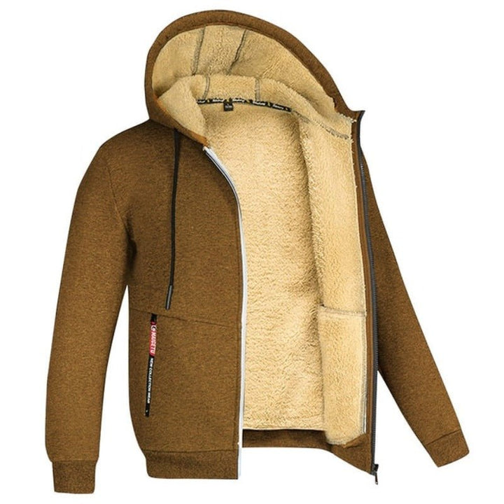 Ethan | Warme Winterweste für Herren | Strickdesign mit Wollfutter
